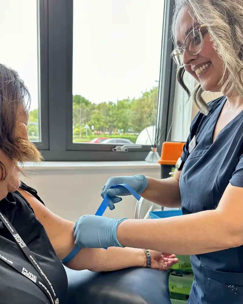 Blood collection services from The Phlebotomist