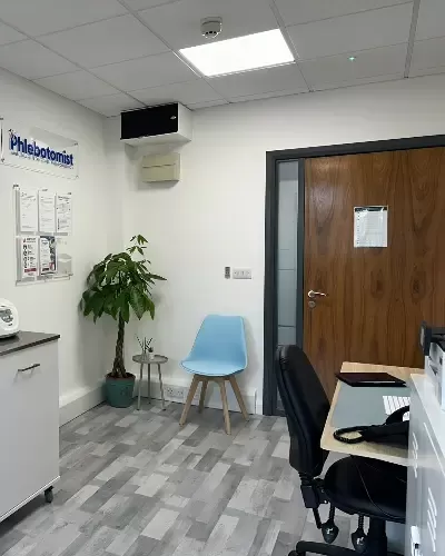 The Phlebotomist offices